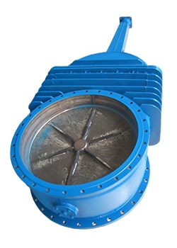 Клинова штампозварная засувка из стали 30с942нж Dn800 ру-10